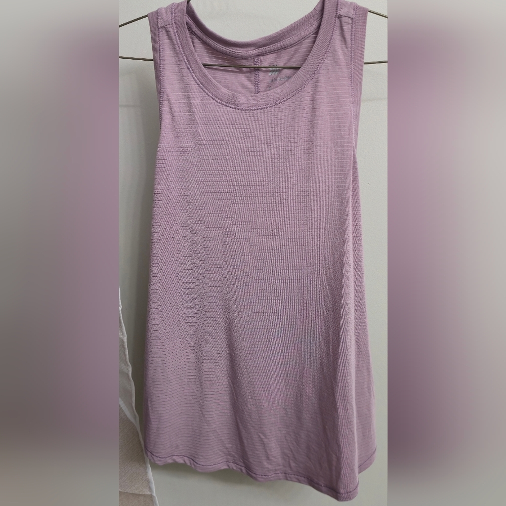 All in Motion Mauve Sleeveless Top